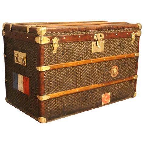 goyard trunks for sale.